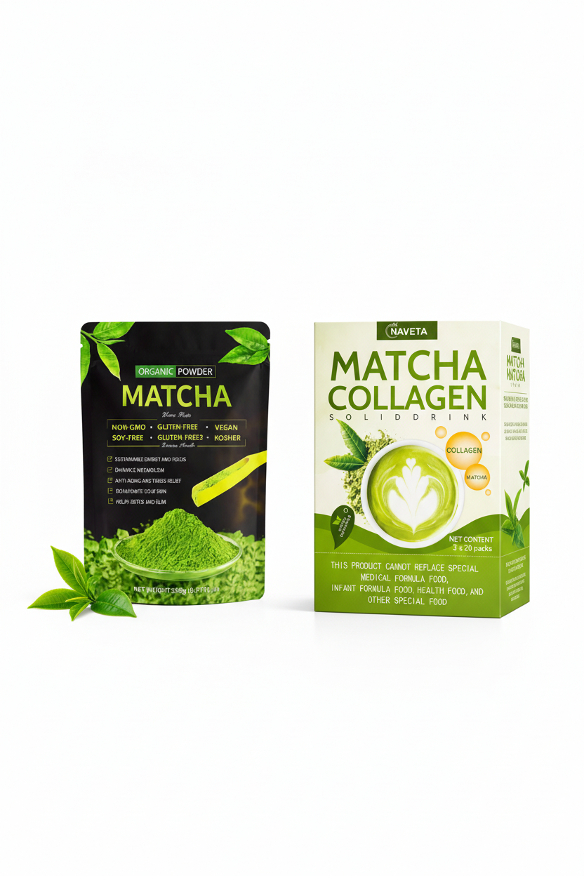 Matcha Pulver Duo - Portrait