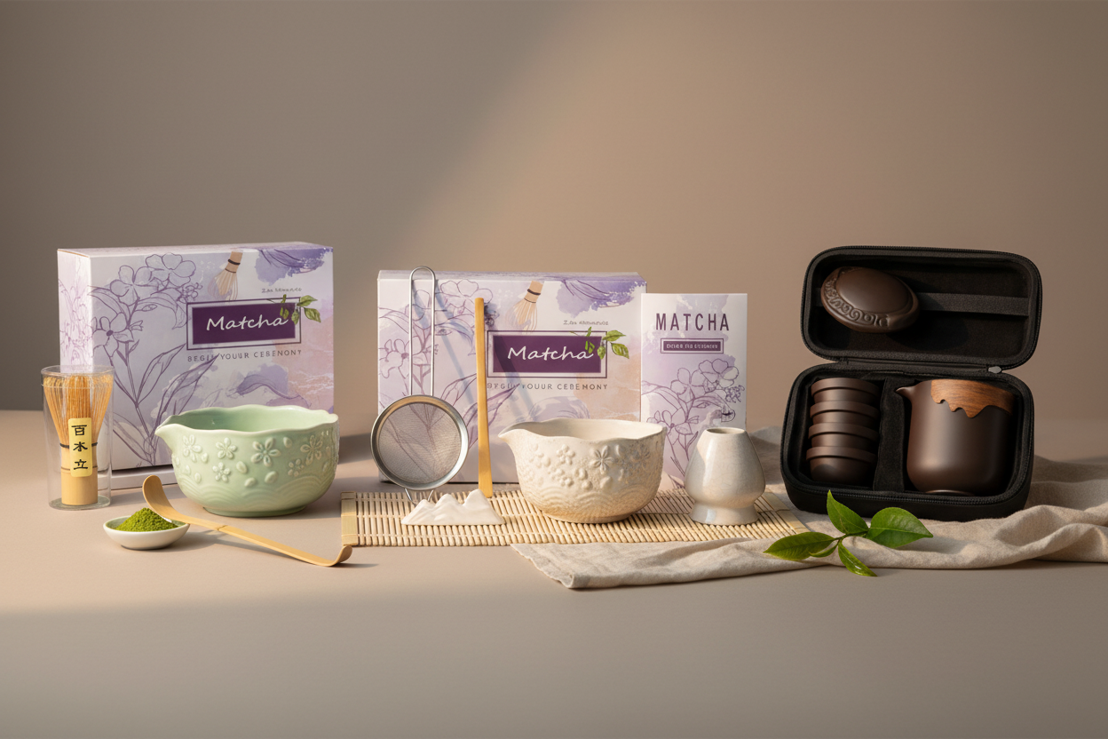 Matcha Set Kollektion Header