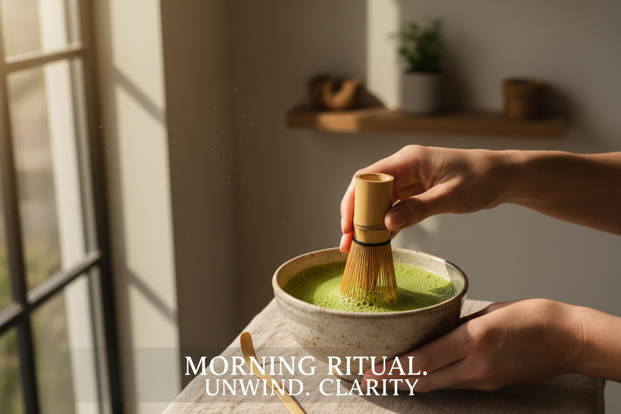 Premium Matcha Lifestyle-Bild